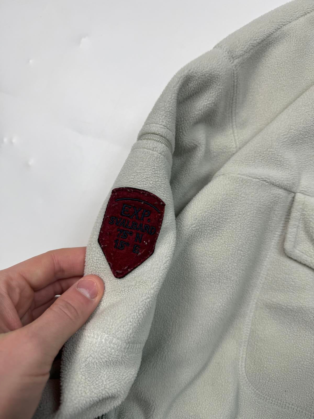 Vintage 90s Napapijri quarter zip fleece (M)