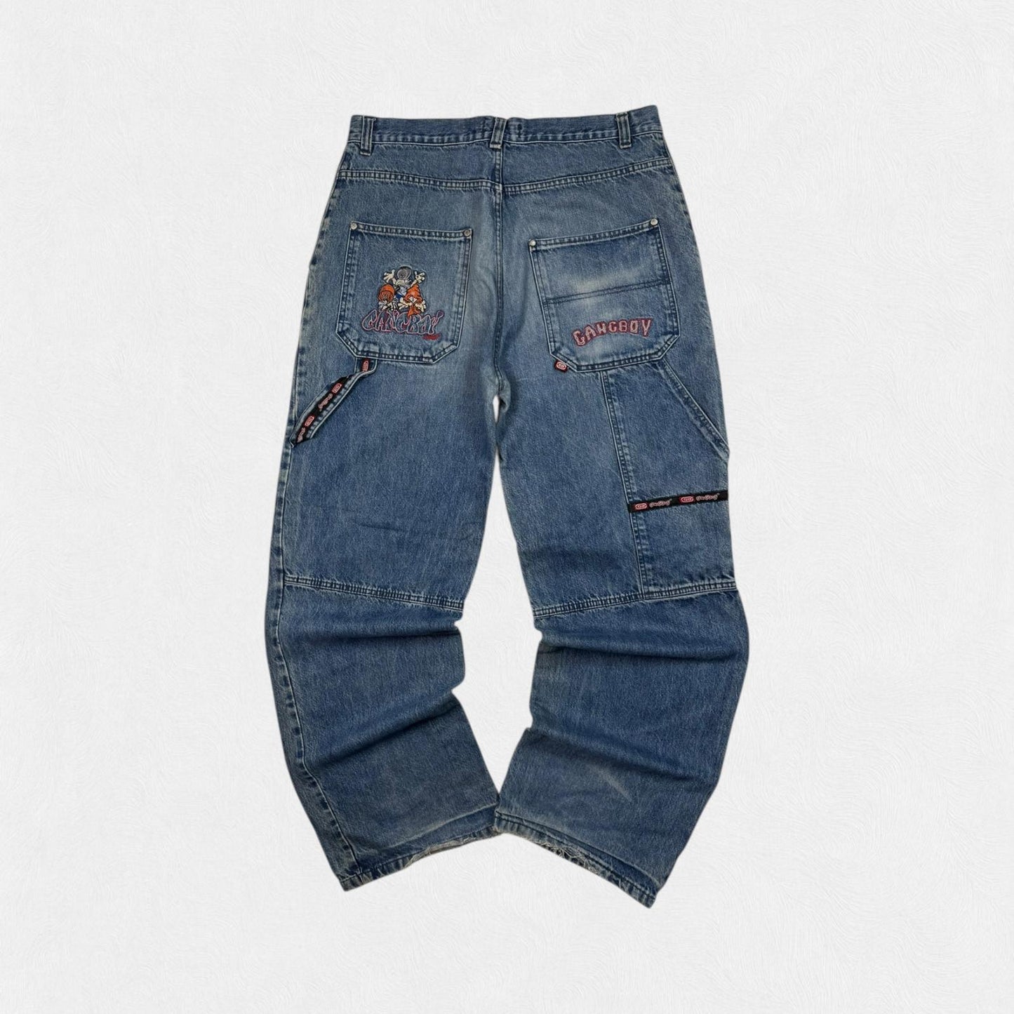 Vintage Y2K baggy hip hop carpenter jeans (W38)
