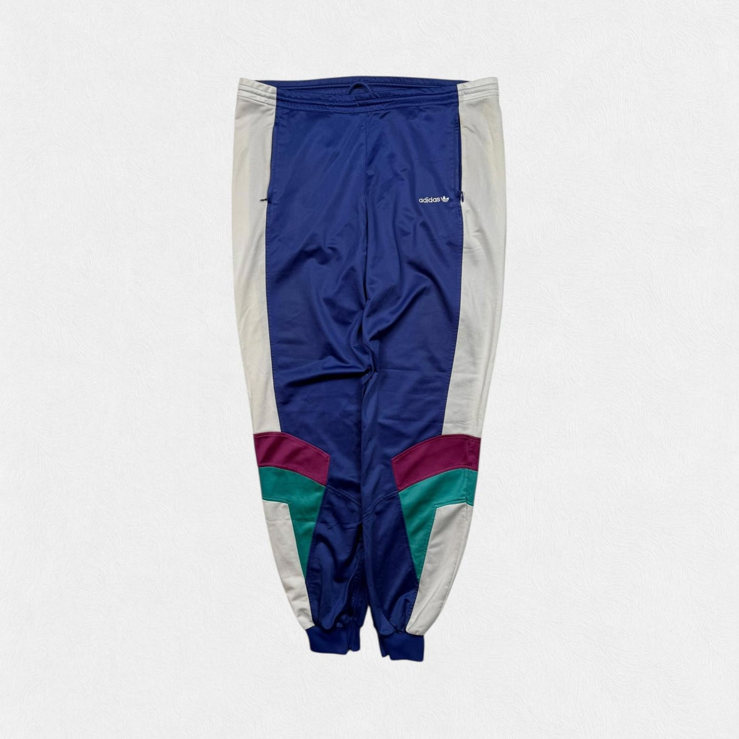Vintage 90s Adidas originals colour block tracksuit (XL)