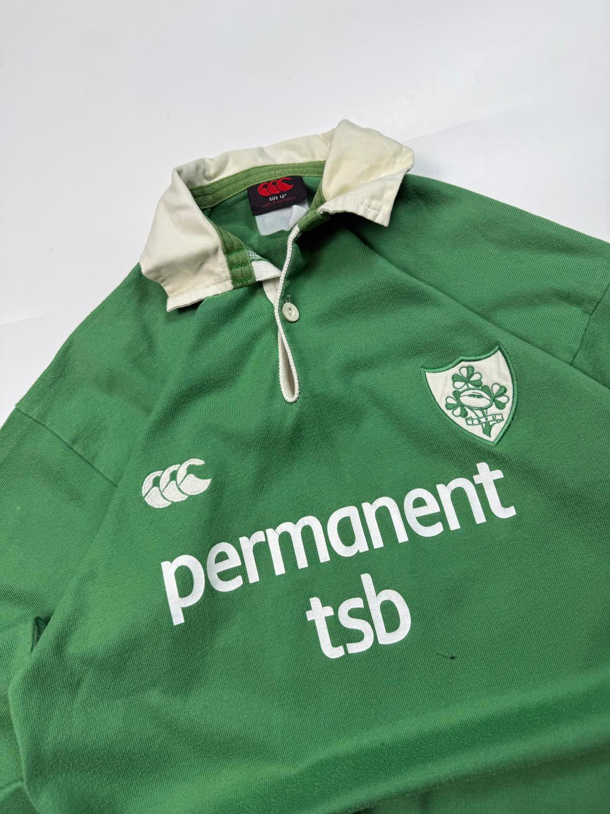 Vintage Ireland 2002-04 Canterbury rugby shirt (W12)