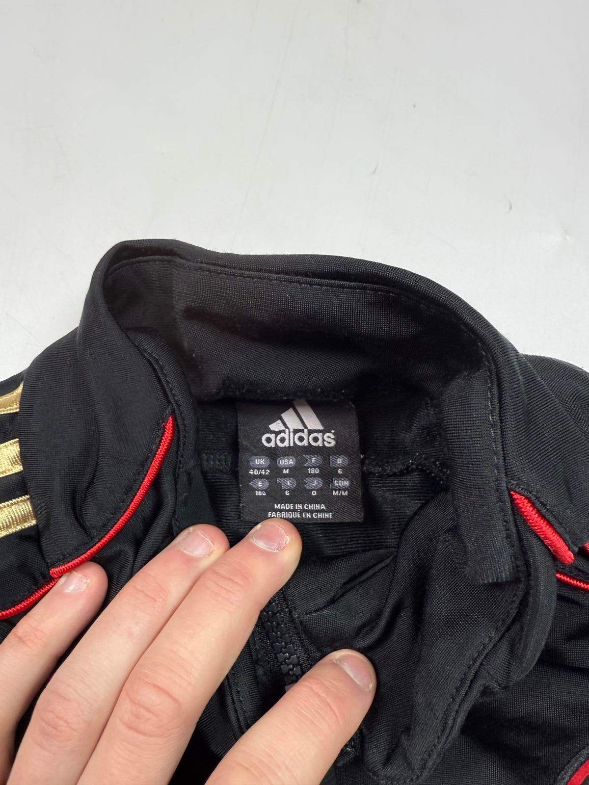 AC Milan 2010/11 Adidas football track jacket (M)