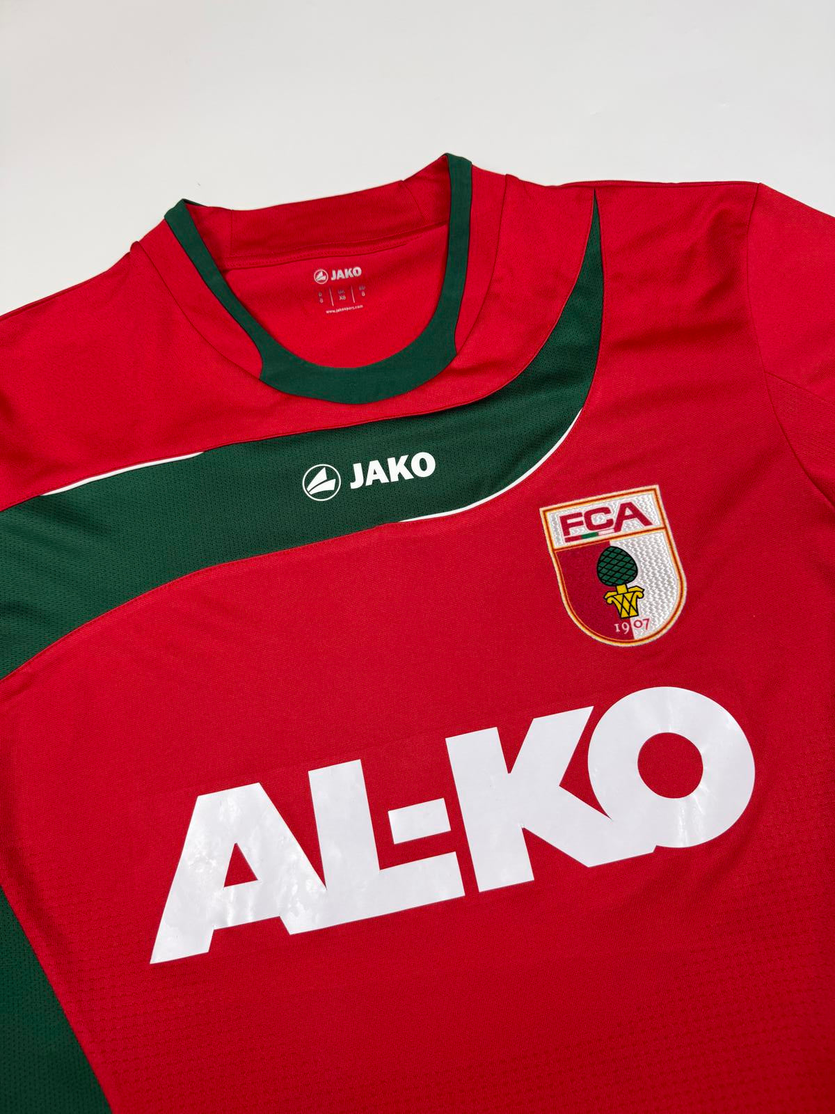 Augsburg 2010/11 away Jako football shirt (S)