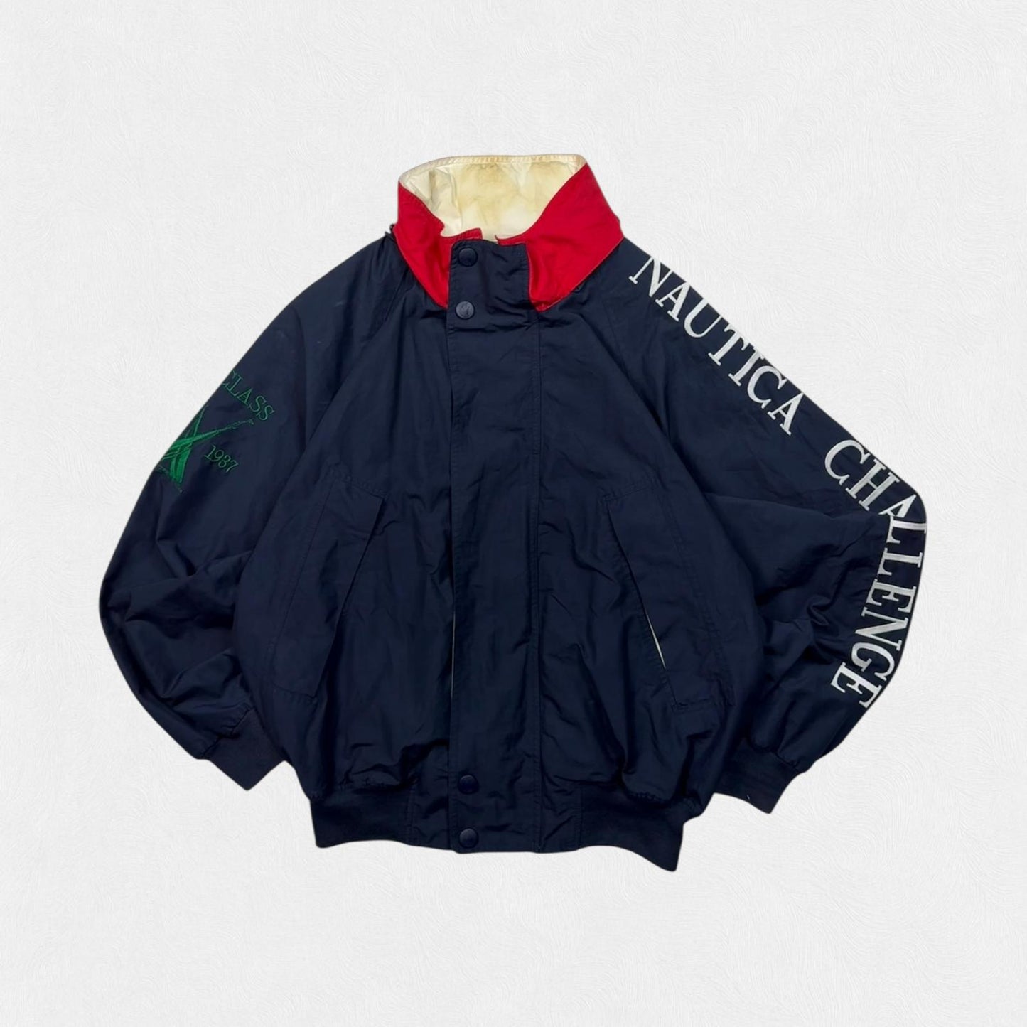 Vintage 90s Nautica competition rain jacket (L)