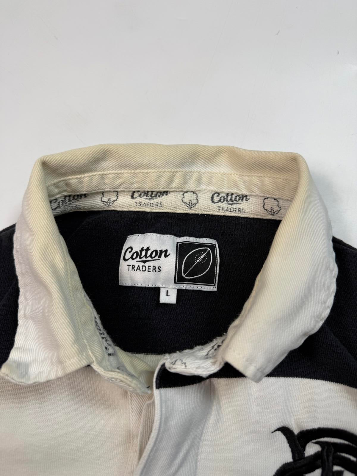 Vintage Barbarians 2009 Cotton Traders rugby union shirt (L)
