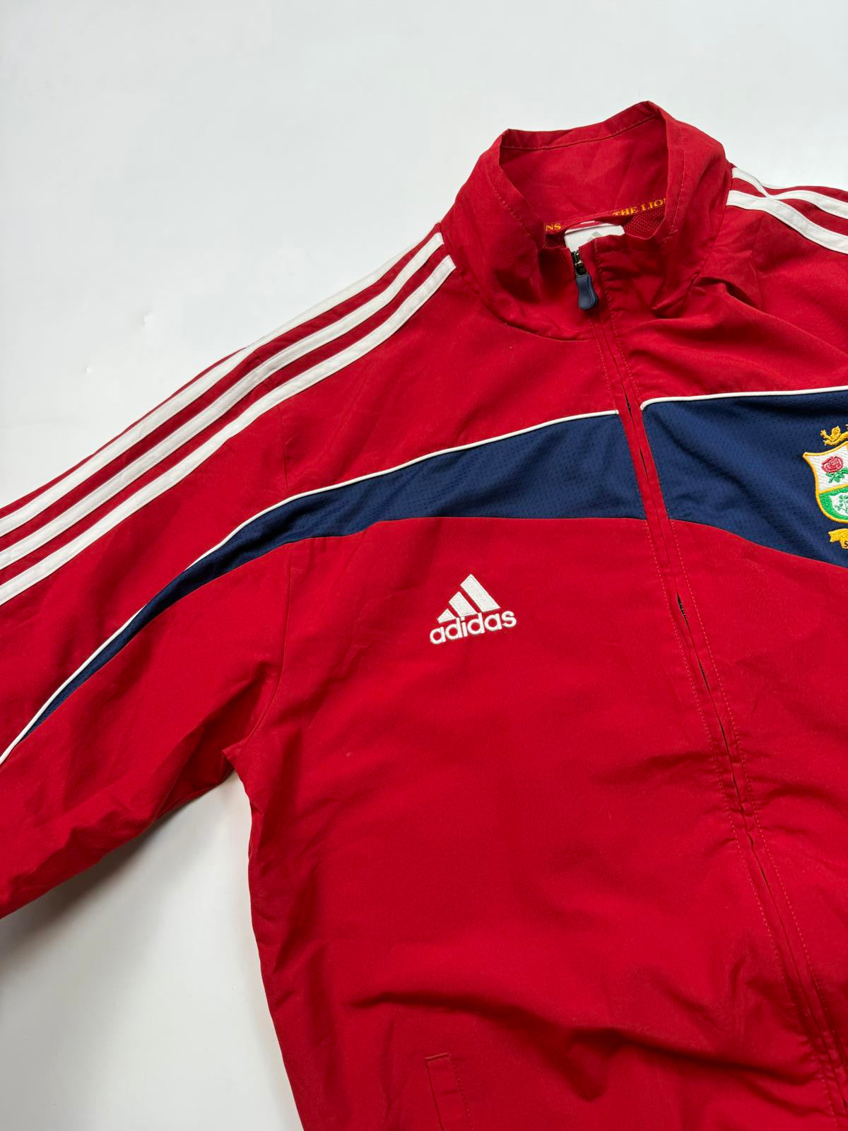 Vintage British & Irish Lions 2009 Adidas rugby track jacket (XL)