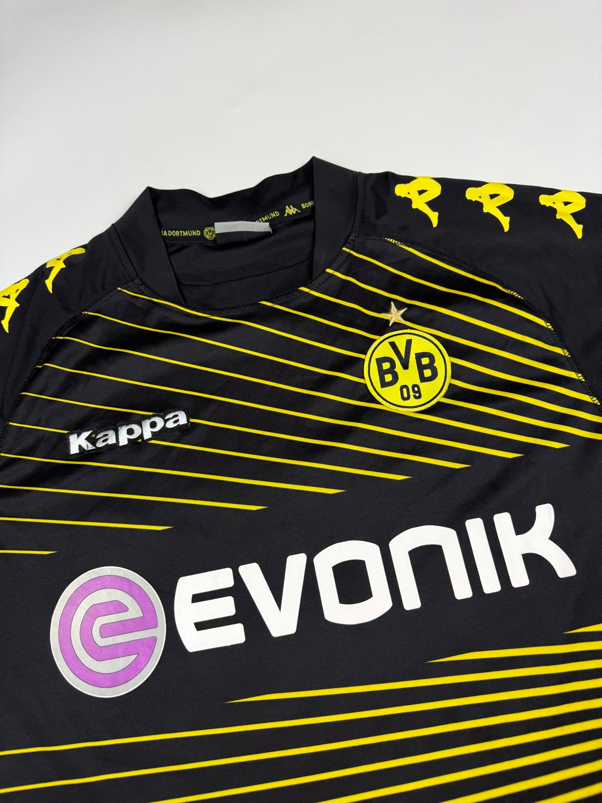 Borussia Dortmund 2009/10 Kappa away football shirt (L)