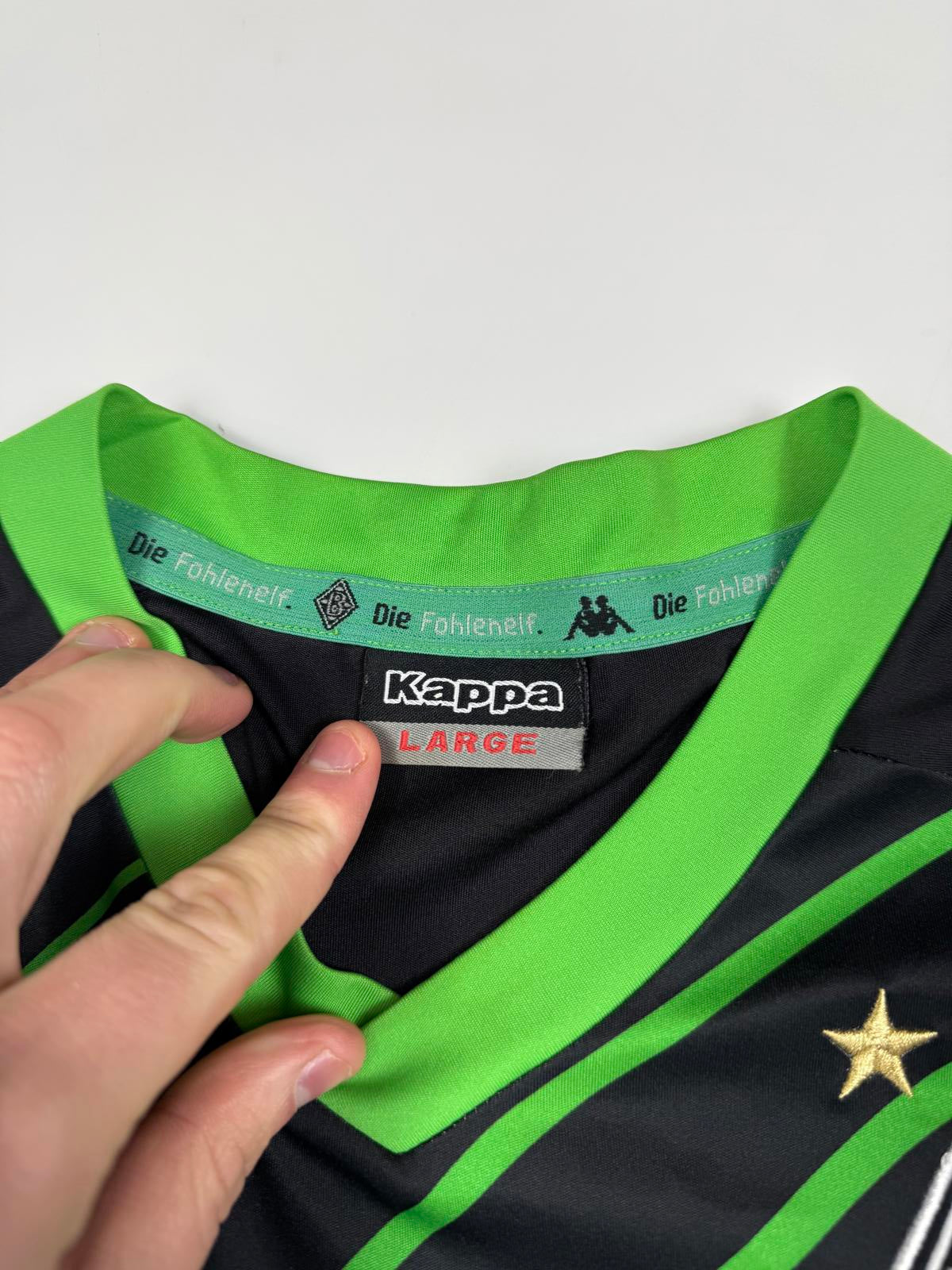 Borussia Monchengladbach 2014/15 Kappa third football shirt (L)