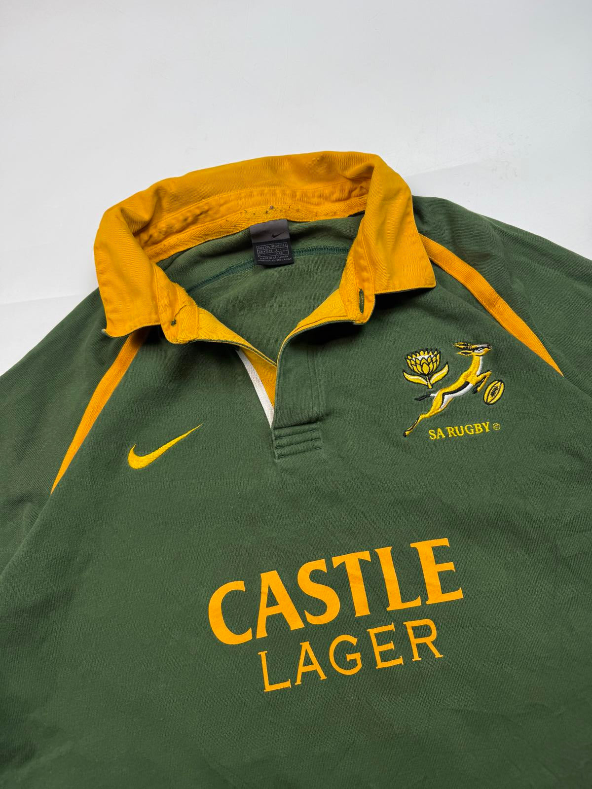 Vintage South Africa 2001/02 Nike rugby union shirt (XXL)