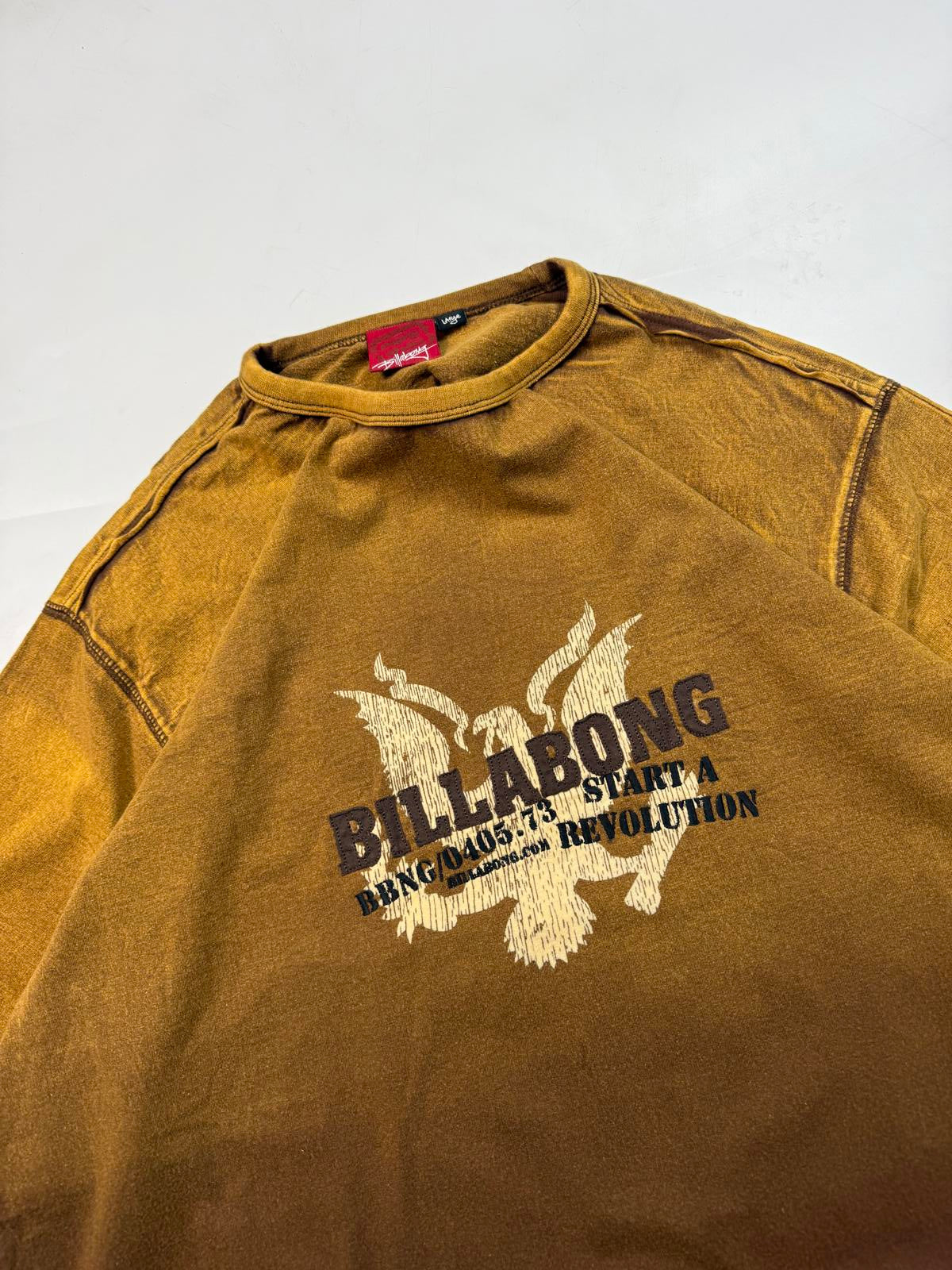Vintage Y2K Billabong long sleeve tee (L)