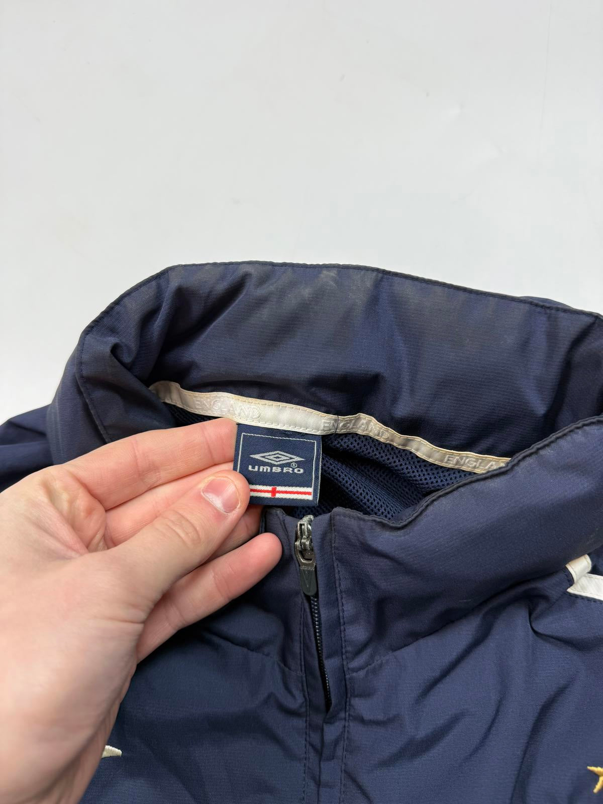 Vintage England 2007/08 Umbro football training jacket (XXL)