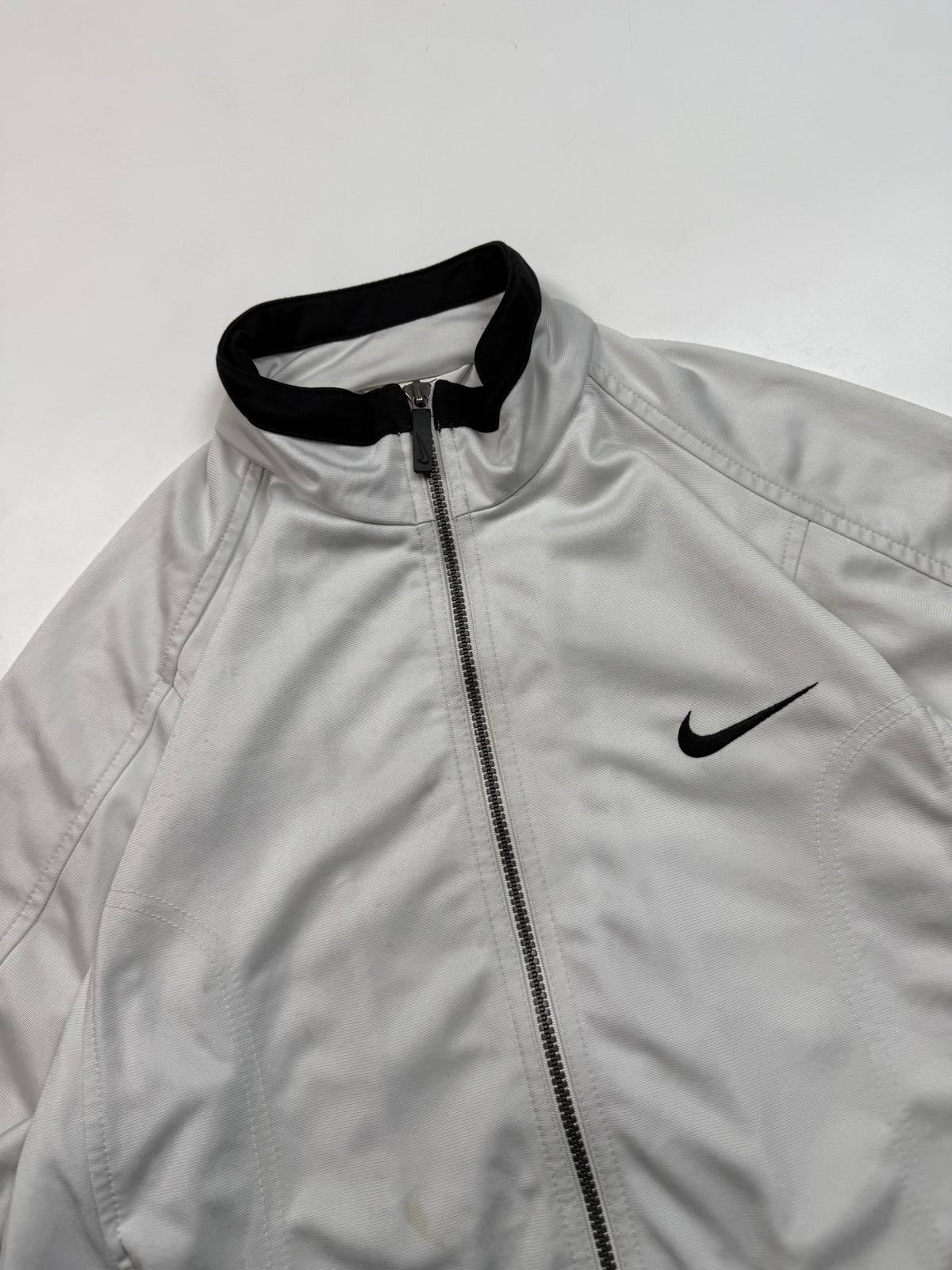 Vintage 90s Nike spell out track top (S)