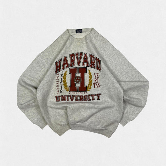Vintage 90s Harvard university graphic sweatshirt (XL)