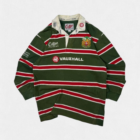 Vintage Leicester Tigers 1999-01 Cotton Traders rugby shirt (M)