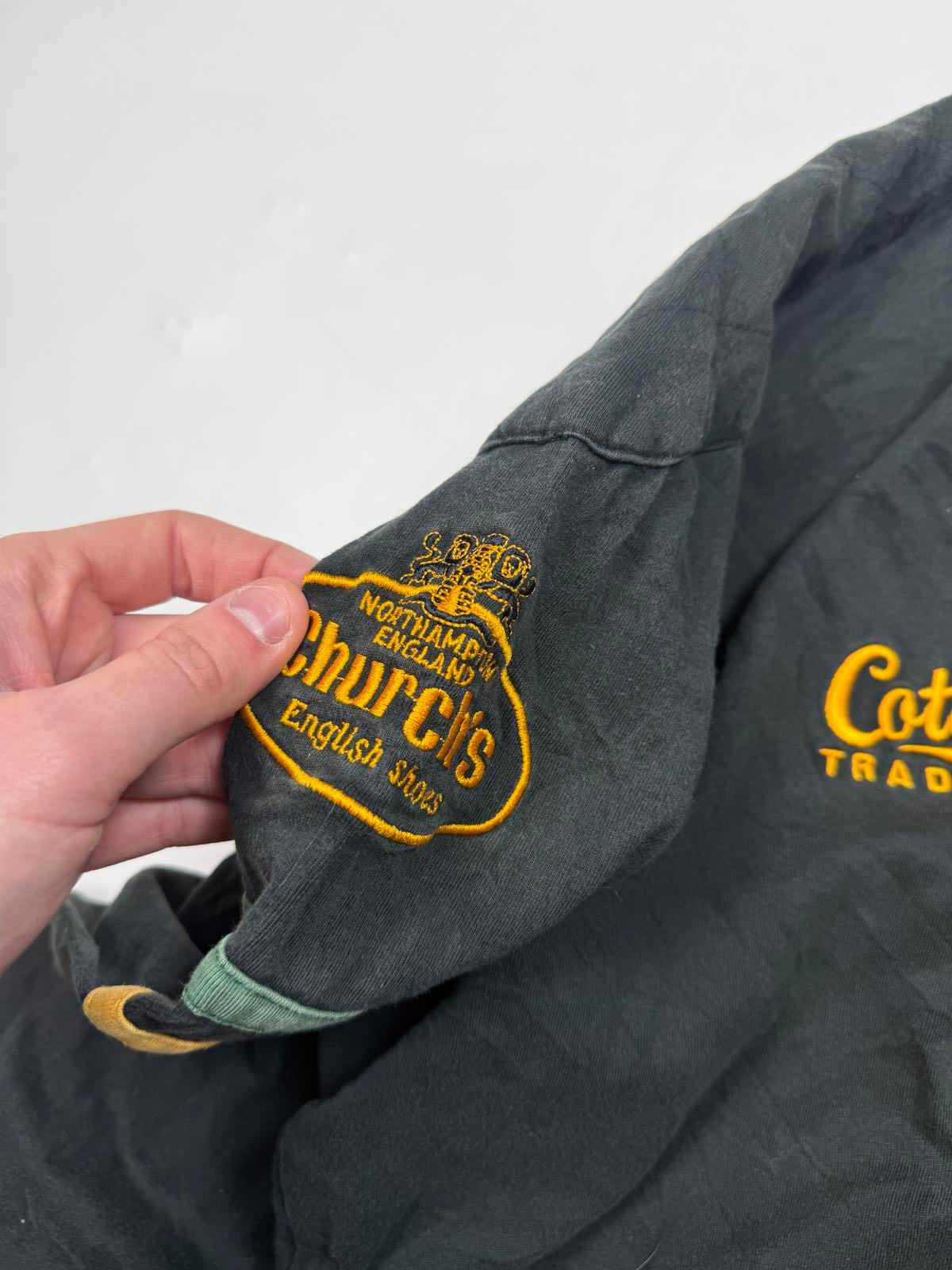 Vintage Northampton Saints 1998/99 Cotton Traders rugby union shirt (L)