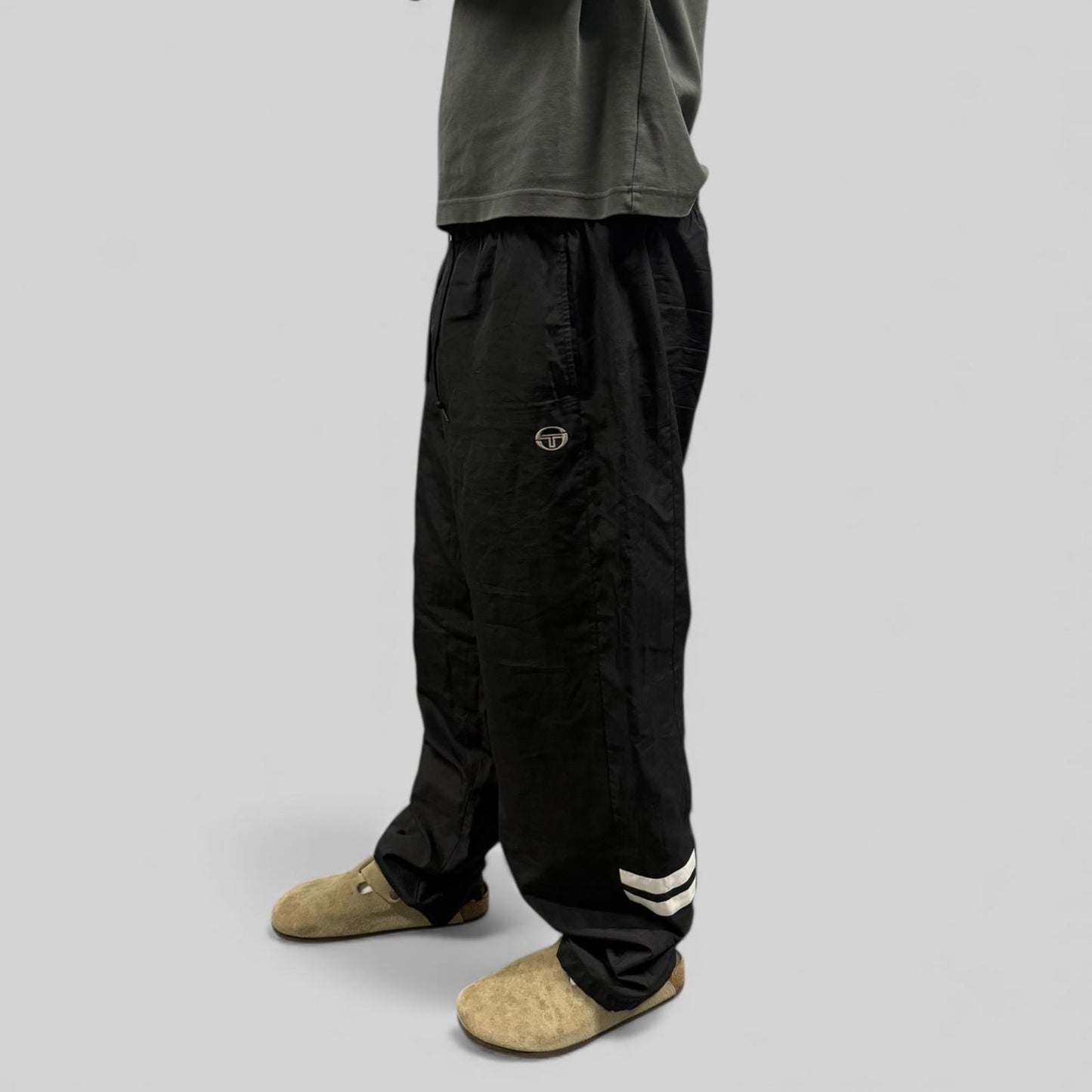 Vintage Sergio Tacchini baggy track pants (XL)