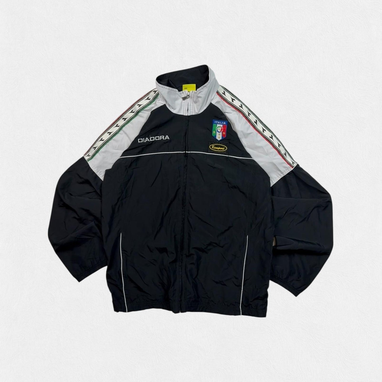 Vintage Italy Diadora football track jacket (S)