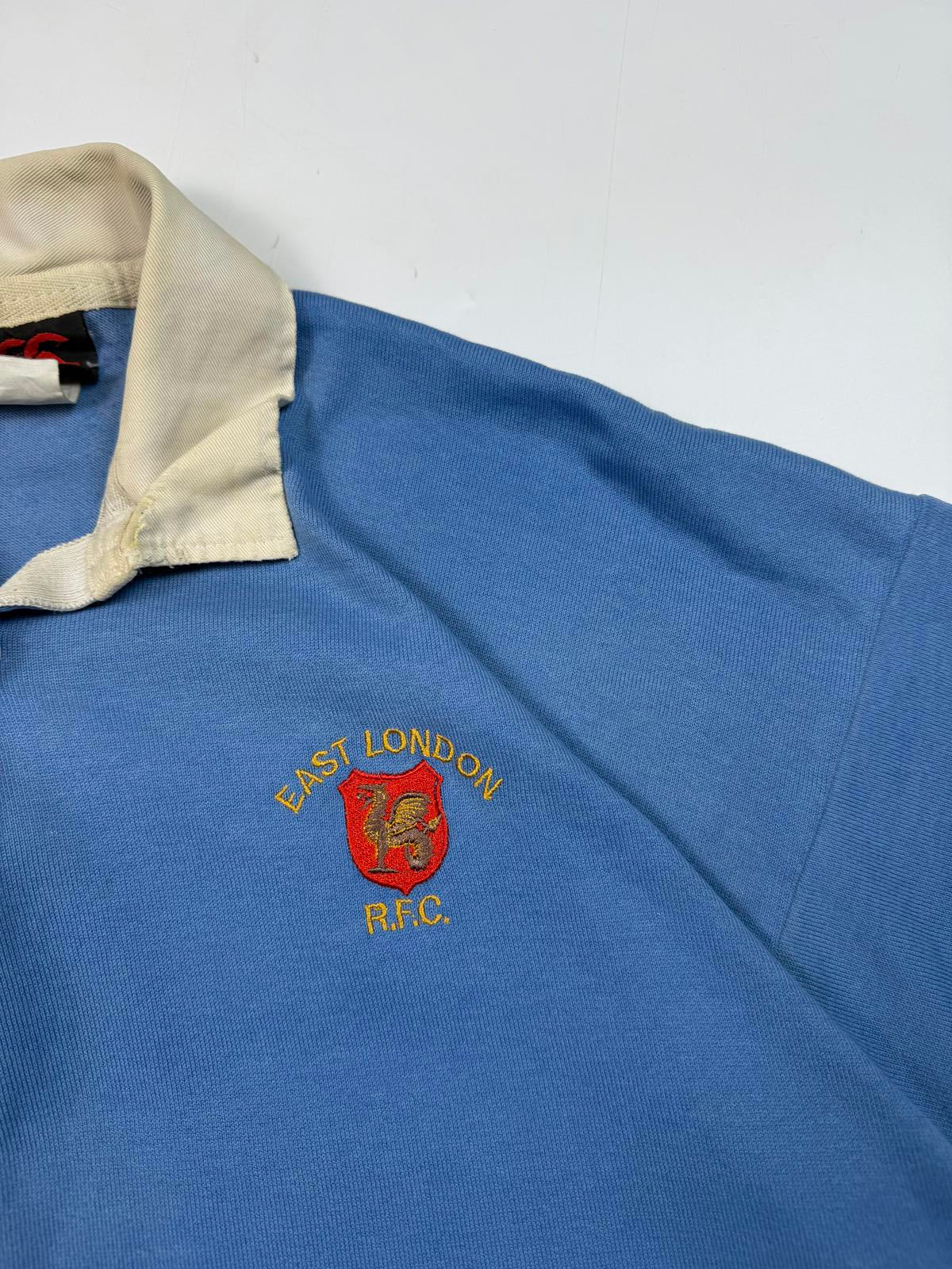 Vintage 90s East London Canterbury rugby union shirt (L)