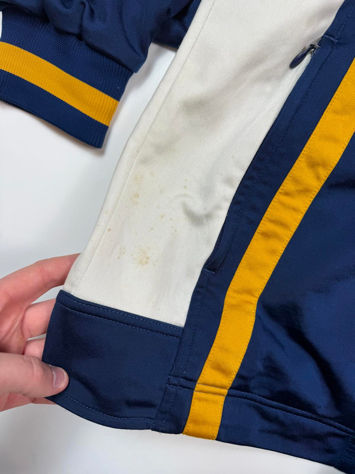 Vintage 90s Nike colour block track jacket (L)