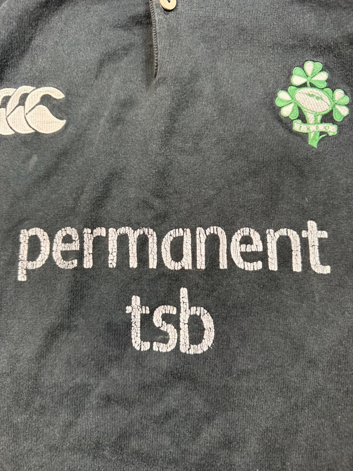 Vintage Ireland 2002-04 Canterbury training rugby shirt (L)