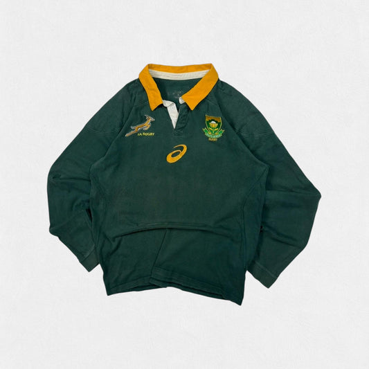 South Africa 2014/15 Asics rugby union shirt (M)