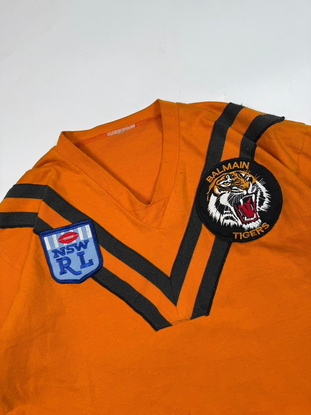 Vintage Balmain Tigers 1986/87 NSW rugby league shirt (M)