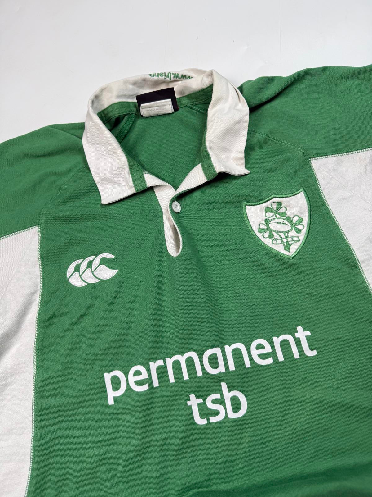 Vintage Ireland 2005/06 Canterbury rugby union shirt (L)