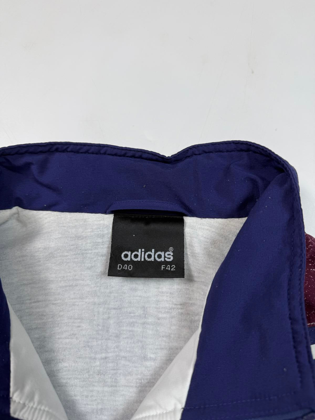 Vintage 90s adidas originals colour block track jacket (M)