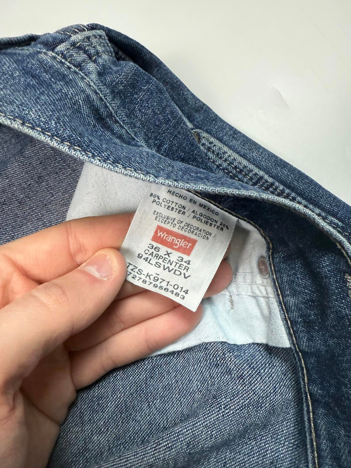 Vintage Wrangler baggy carpenter jeans (W36)