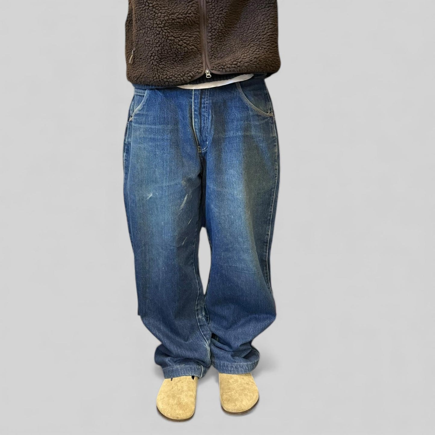 Vintage Sir Benni Miles baggy hip hop Jeans (W34)