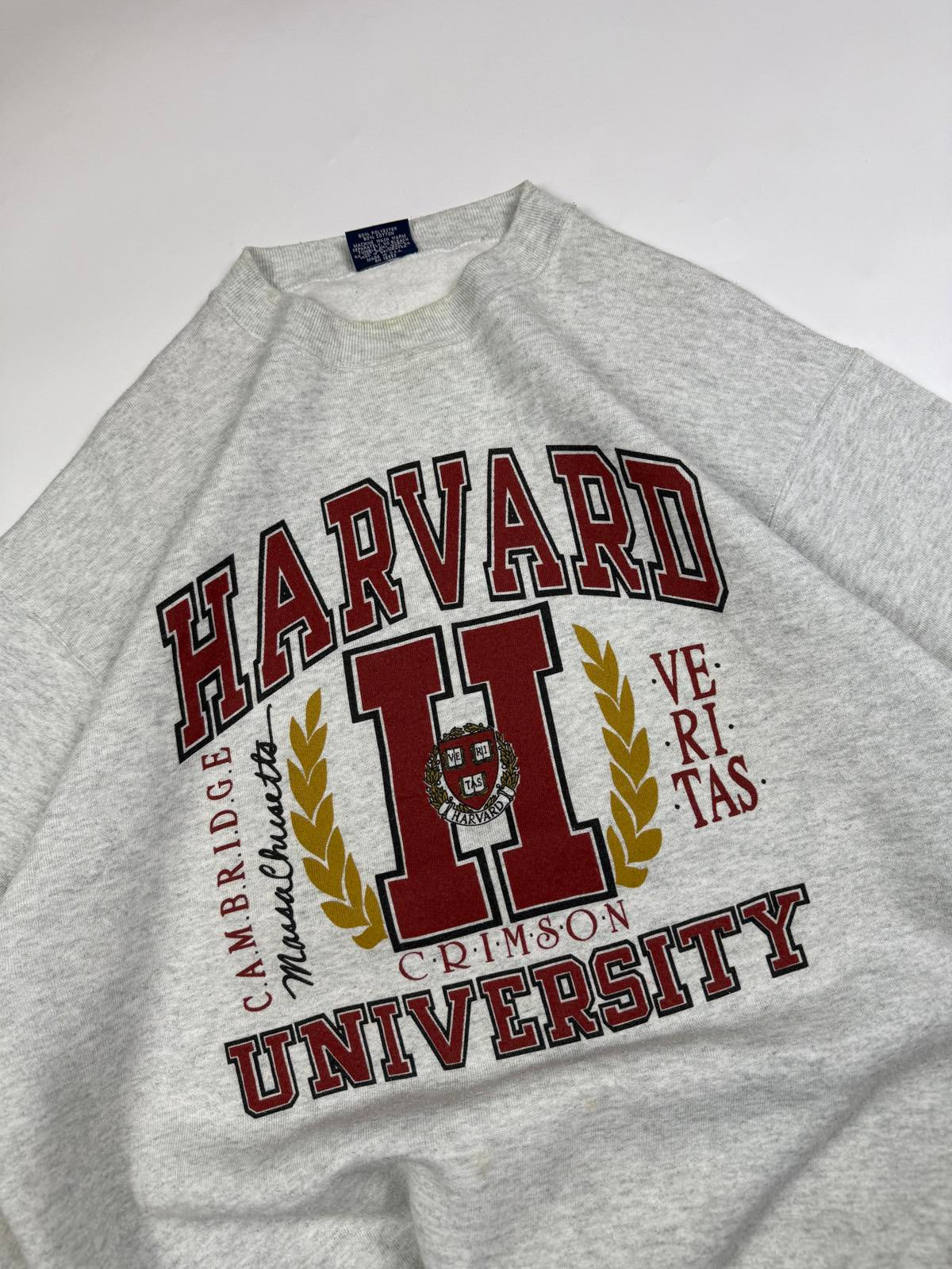 Vintage 90s Harvard university graphic sweatshirt (XL)