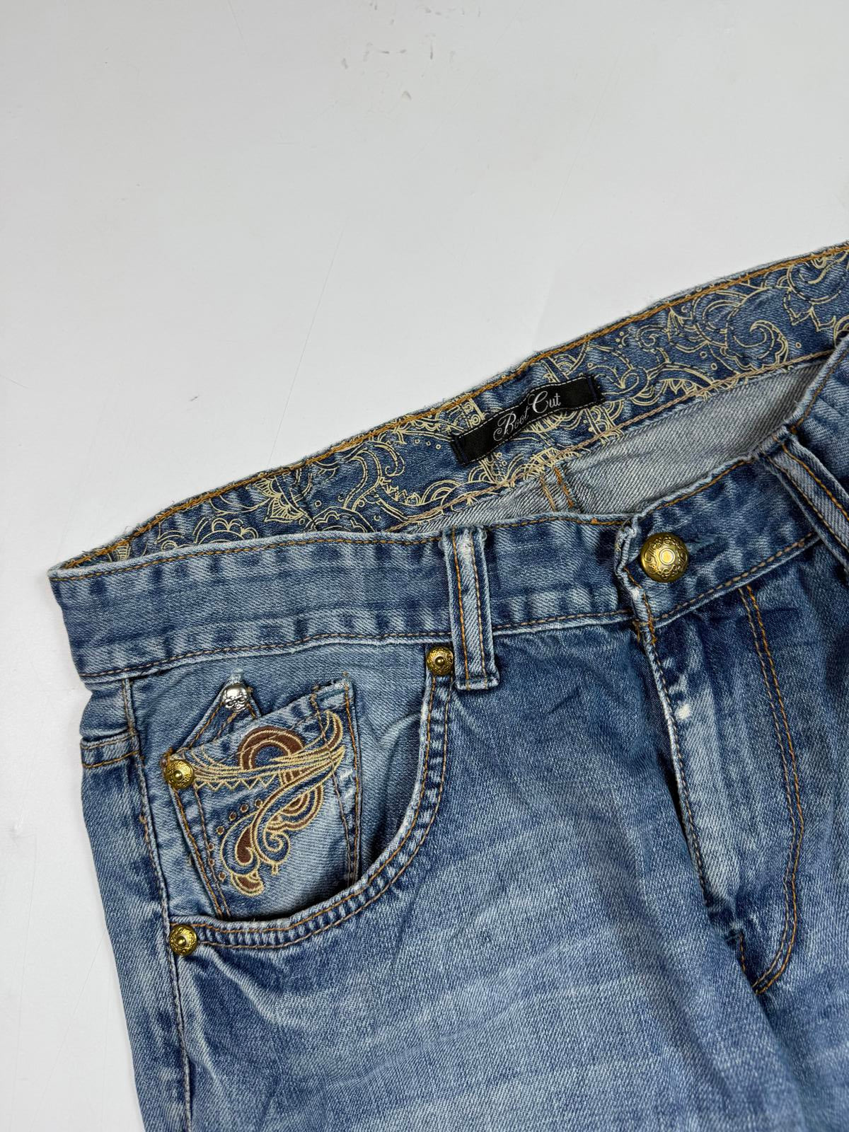 Vintage Y2K baggy hip hop Jeans (W32)