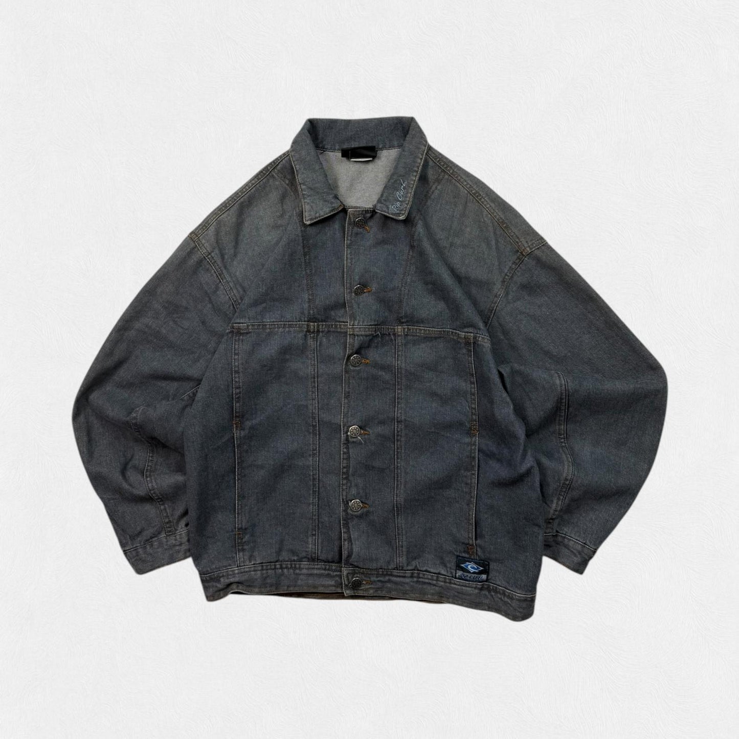 Vintage Rip curl denim jean jacket (M)