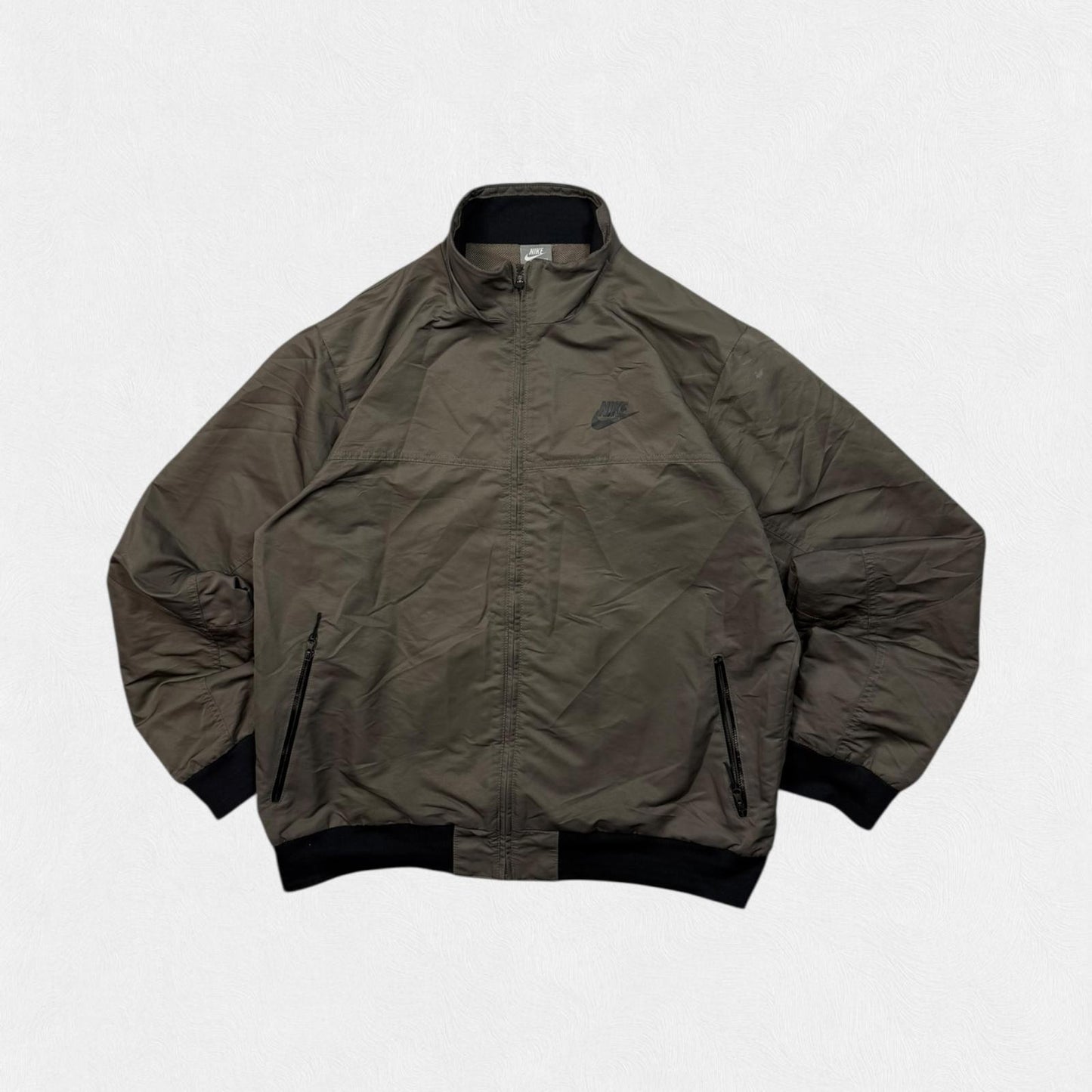 Vintage Nike small logo bomber jacket (XL)