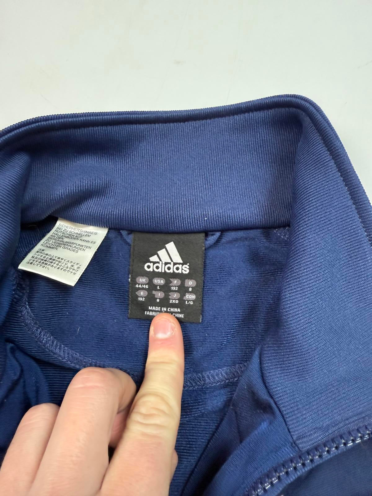 Vintage Adidas football track top (L)