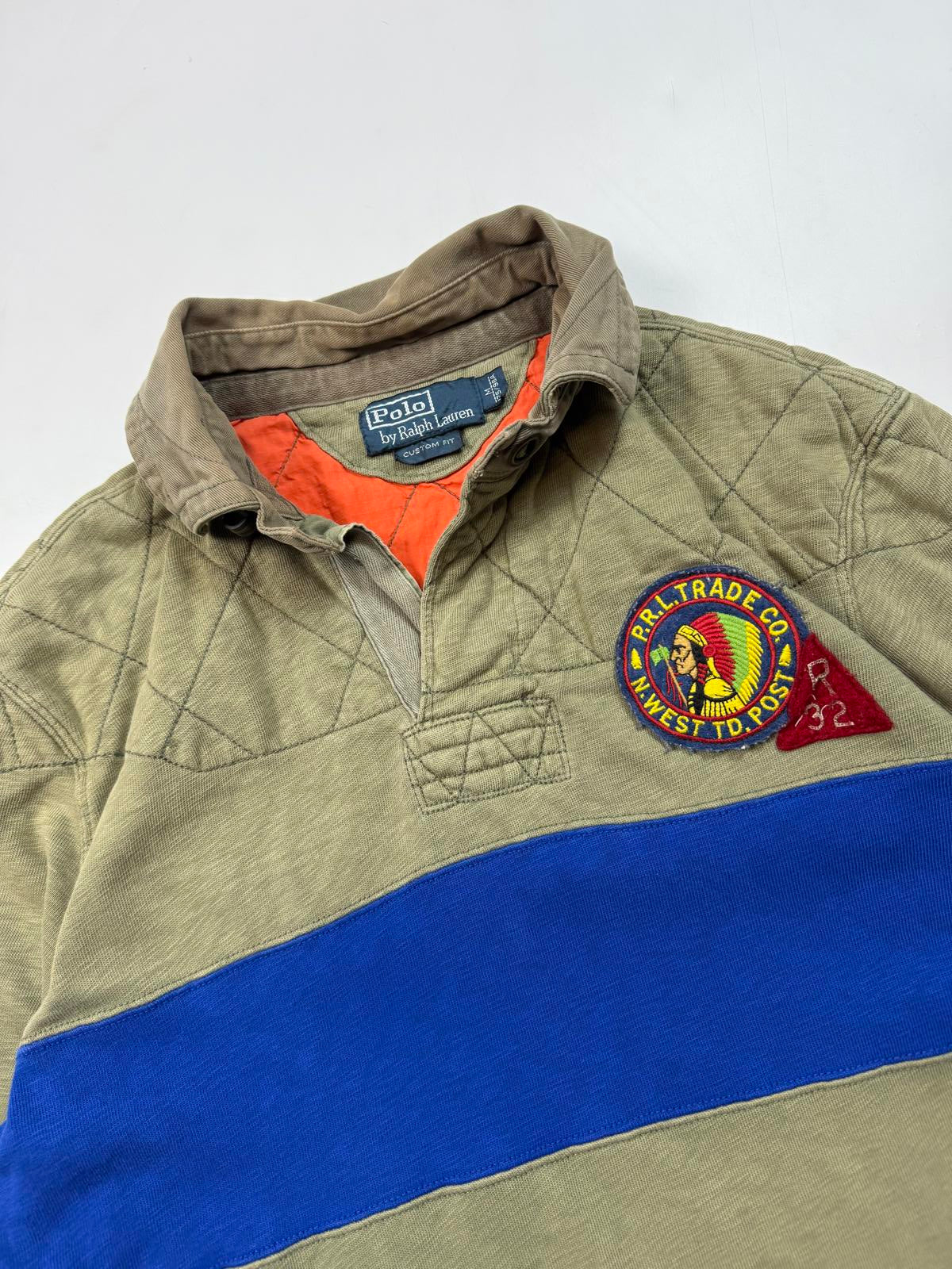 Vintage Polo Ralph Lauren Trade co Indian rugby polo (M)