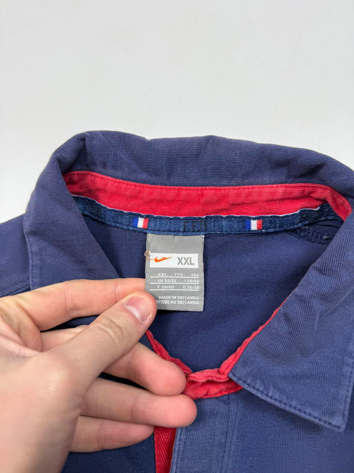 Vintage France Nike rugby union shirt (XXL)