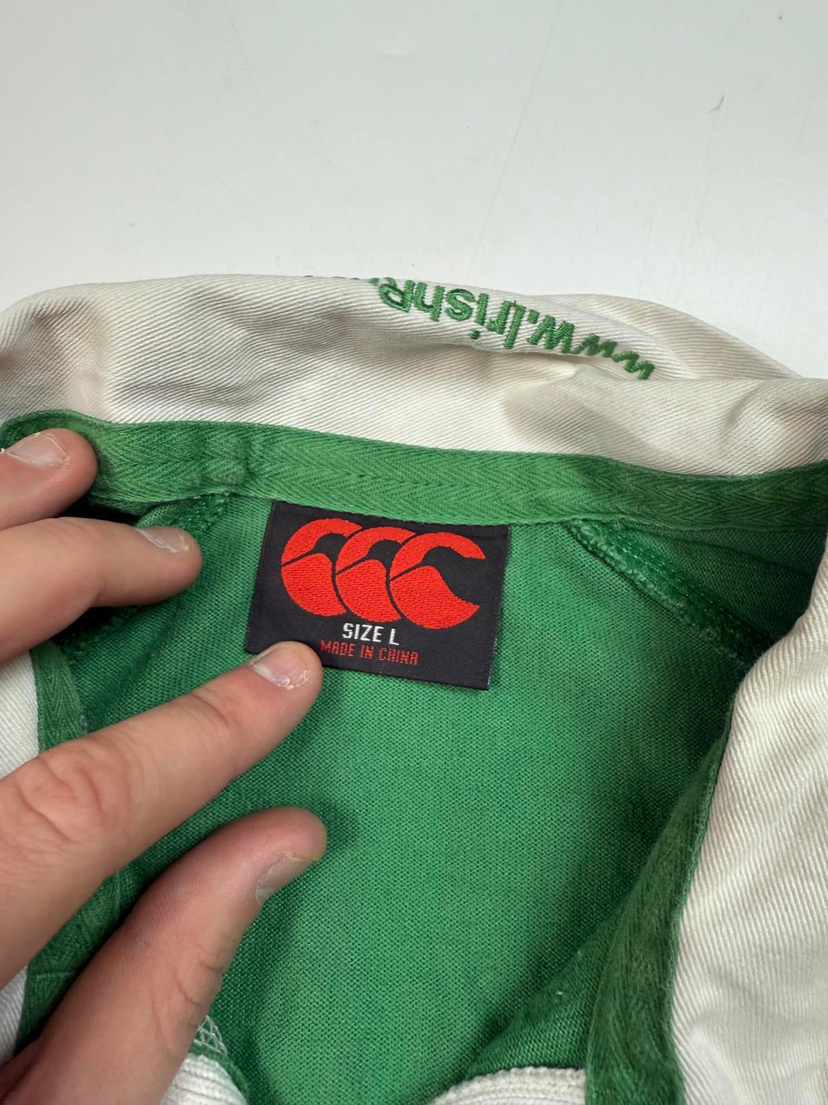 Vintage Ireland 2005/06 Canterbury rugby union shirt (L)