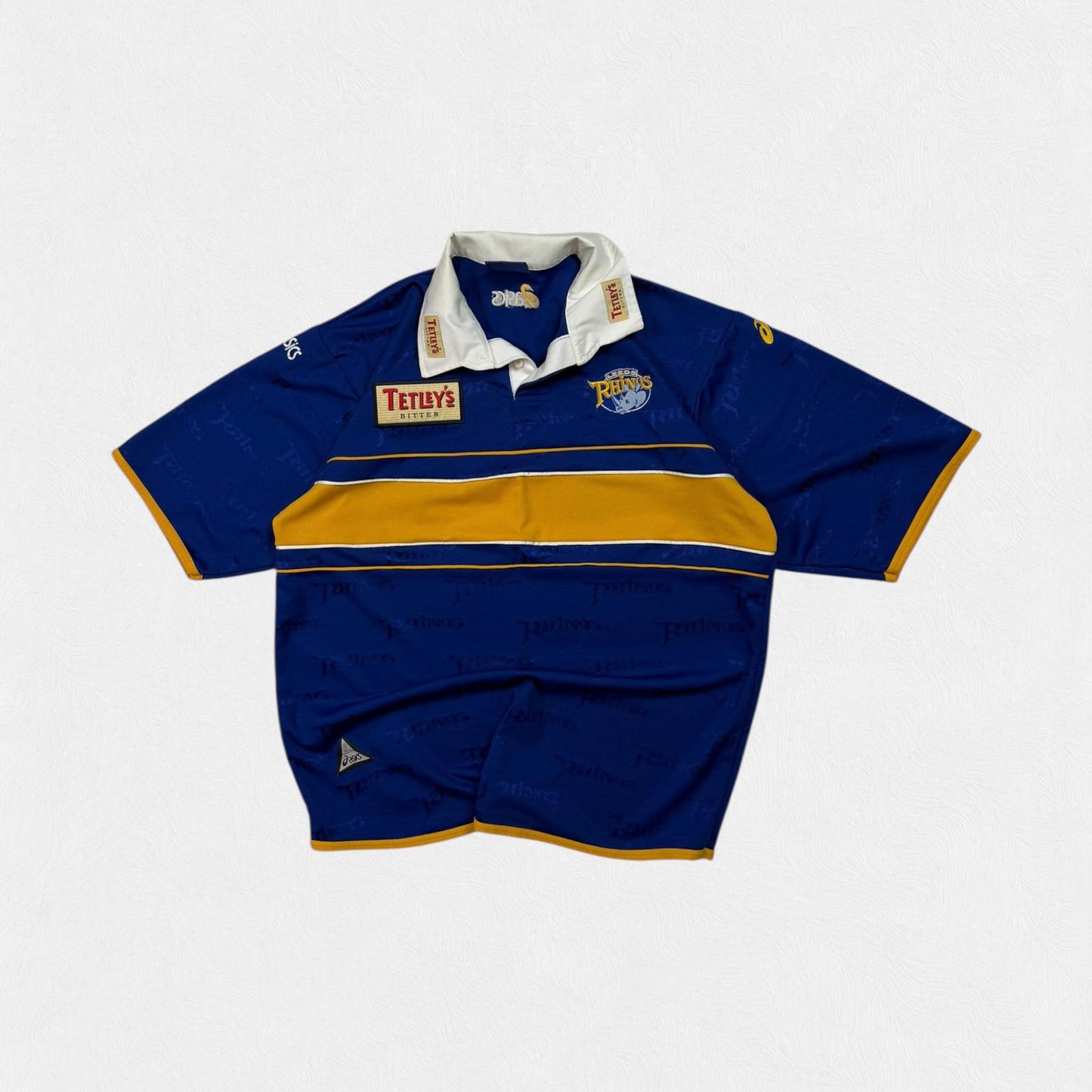 Vintage Leeds Rhinos 2000/01 Asics rugby league shirt (XL)