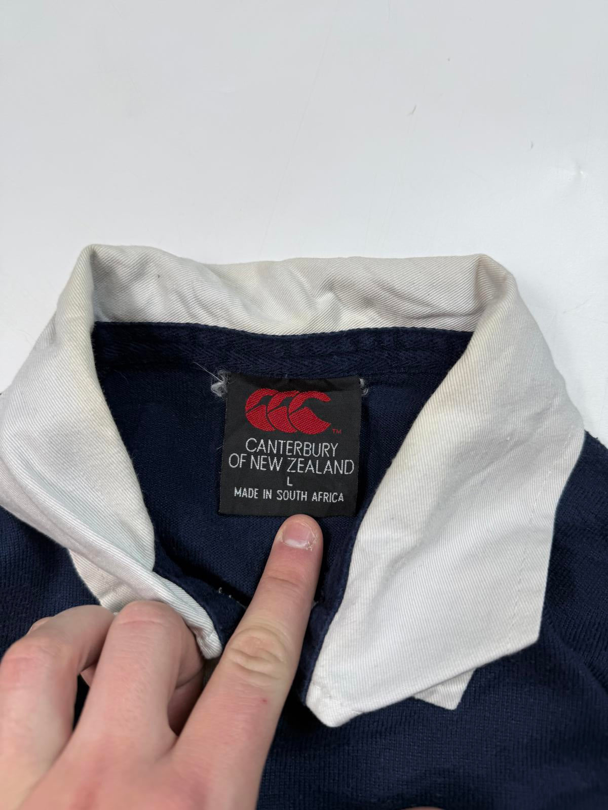 Vintage Scotland 2002-05 Canterbury rugby shirt (L)