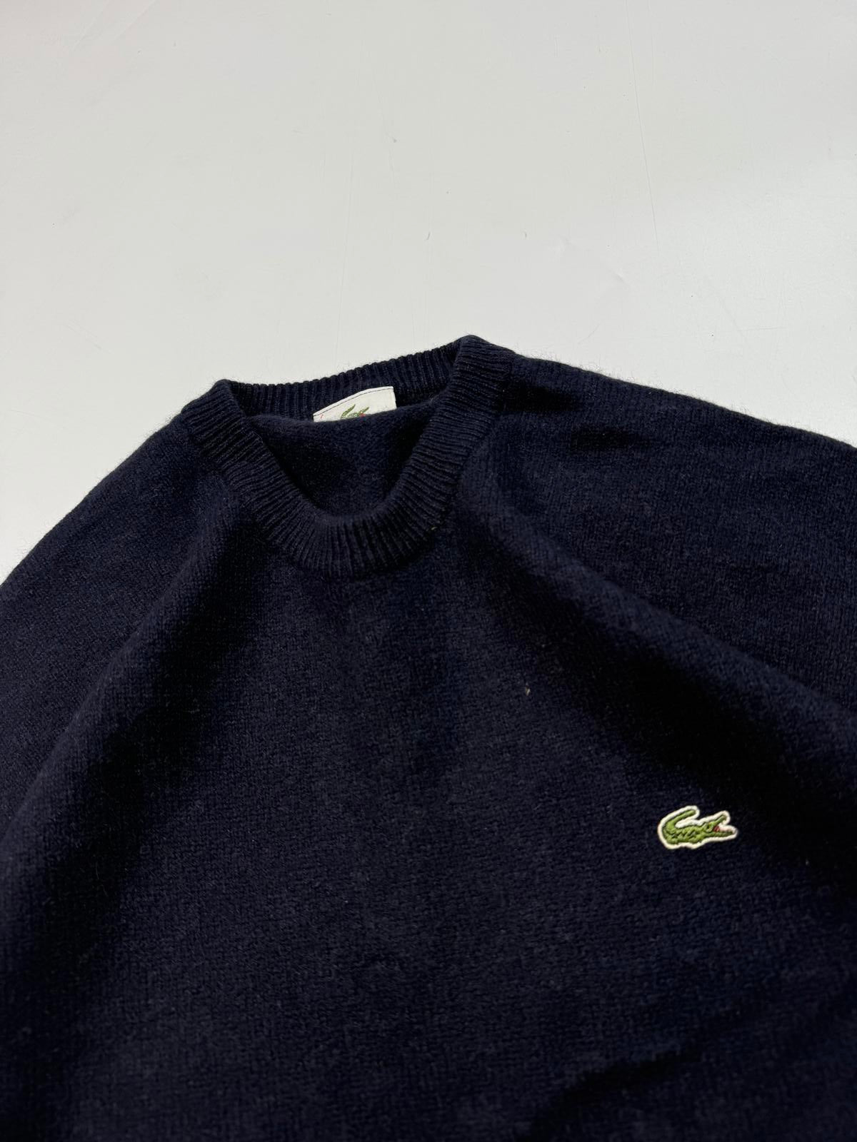Vintage Lacoste wool knit sweater (XL)