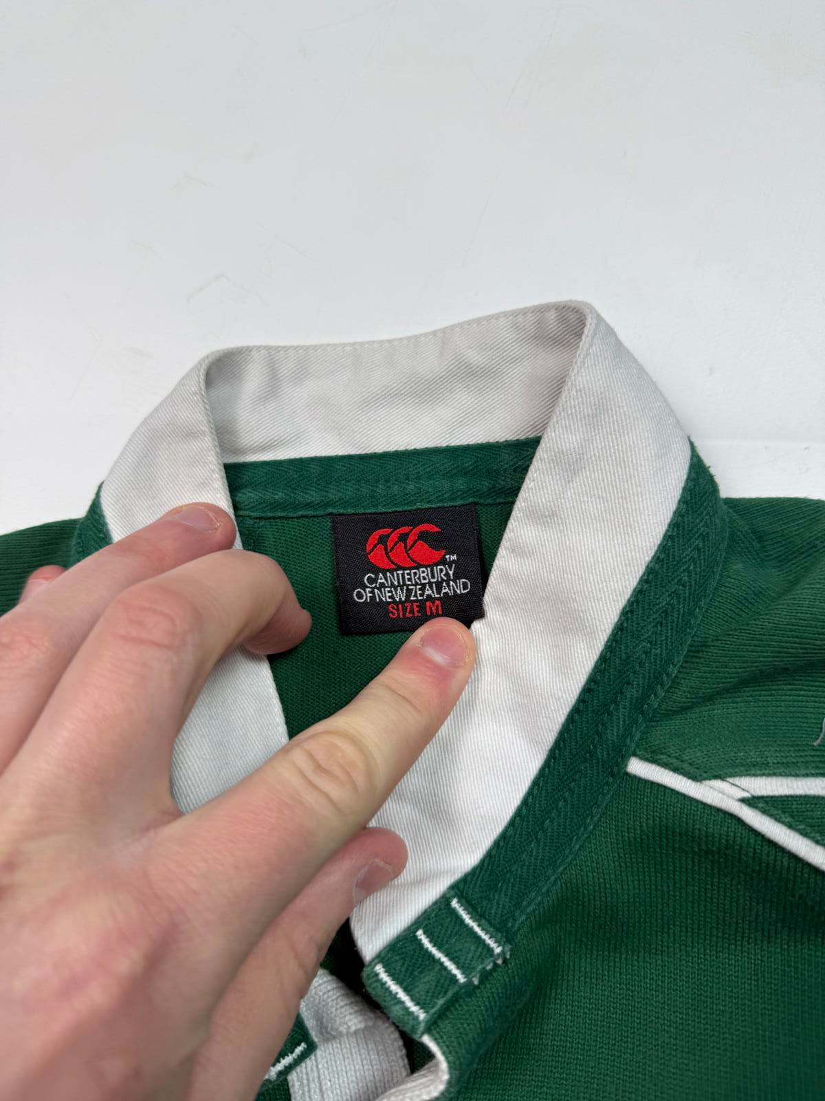 Vintage Ireland 2007/08 Canterbury rugby union shirt (M)