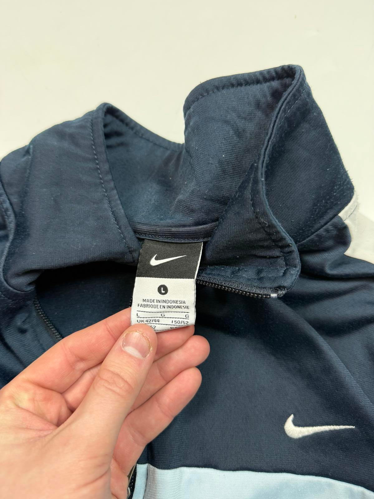 Vintage Nike side stripe track jacket (L)