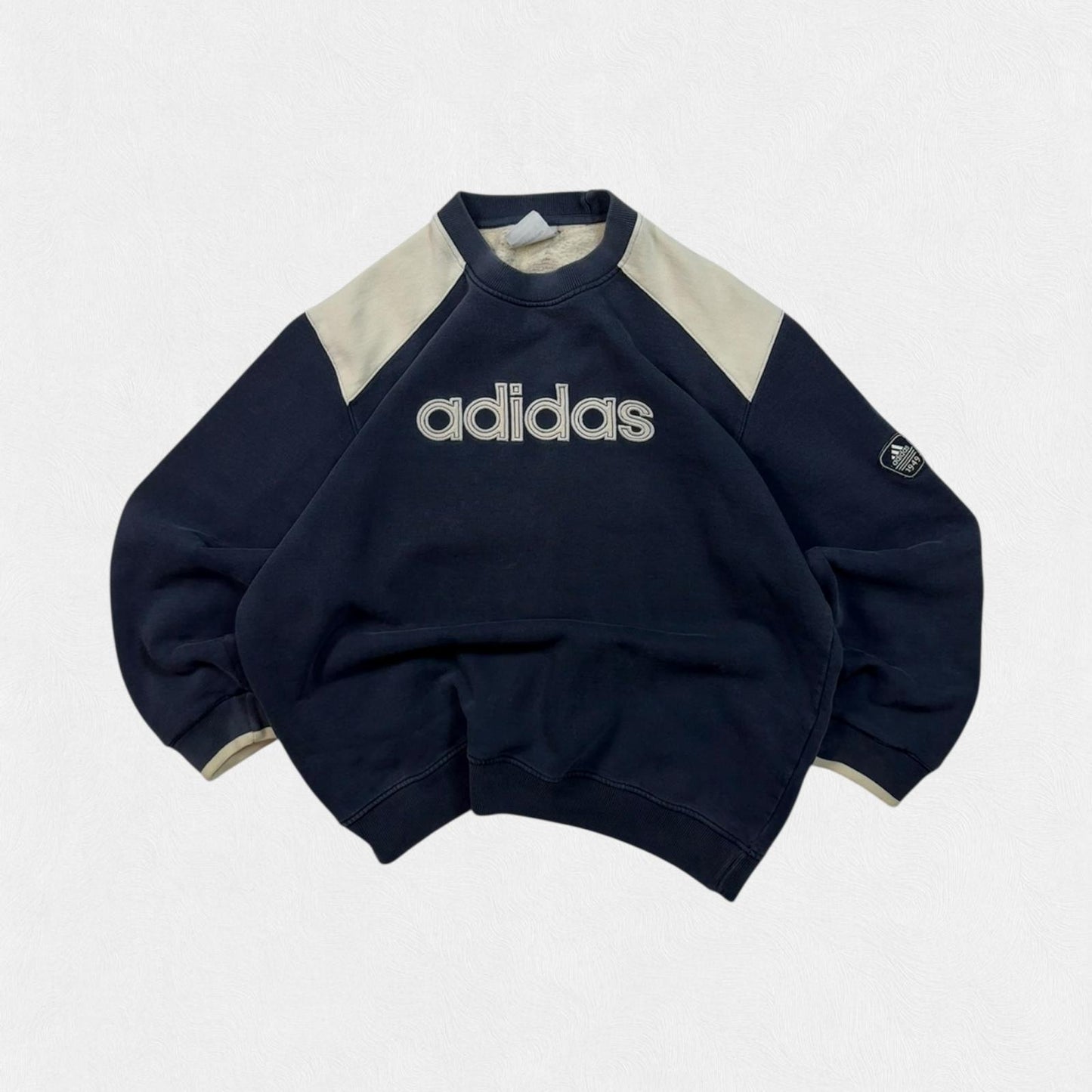 Vintage Adidas spell out sweatshirt (M)