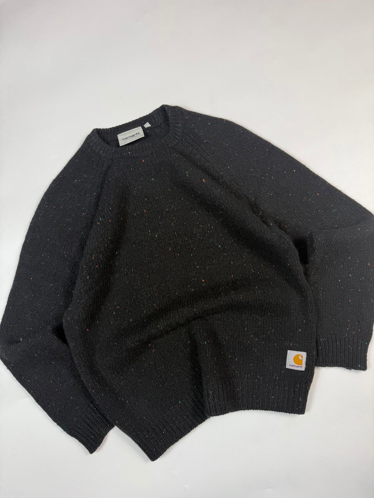 Carhartt anglistic wool knit sweater (S)