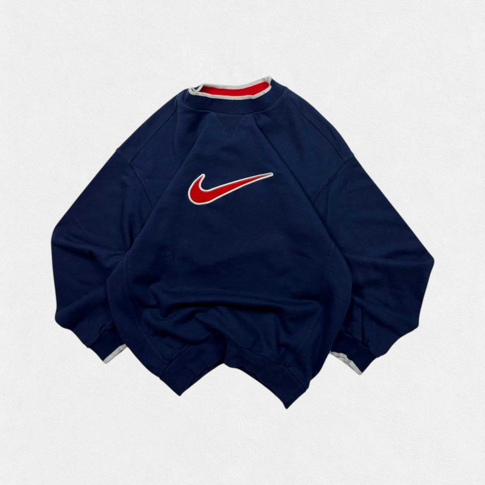 Vintage 90s Nike centre swoosh tracksuit (S)
