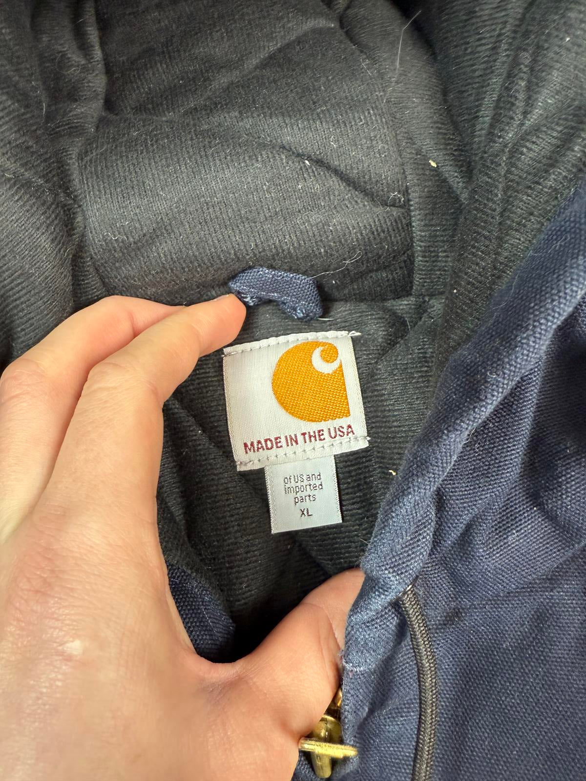 Carhartt workwear hooded active jacket (XL)