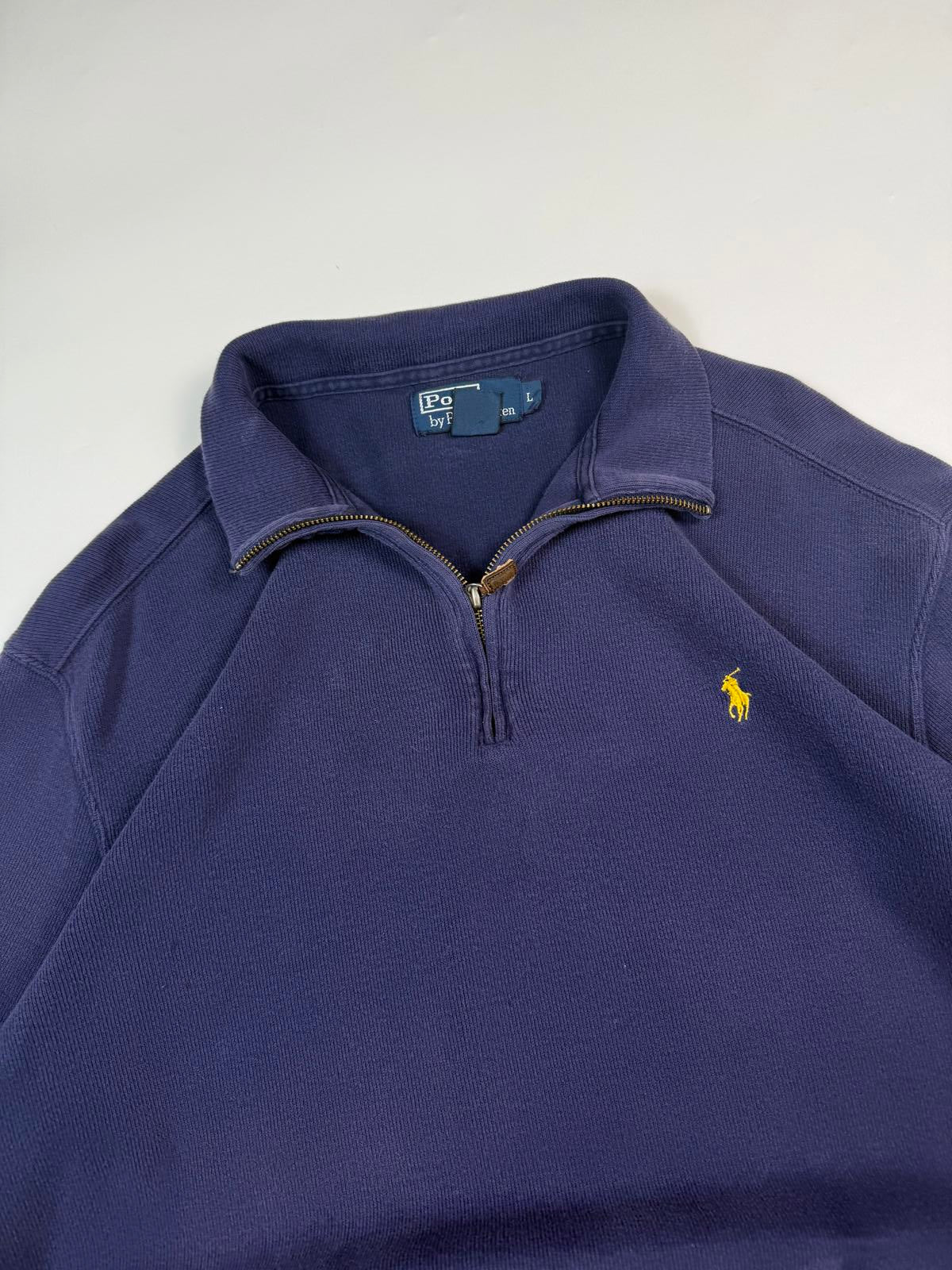 Vintage Polo Ralph Lauren quarter zip sweatshirt (L)