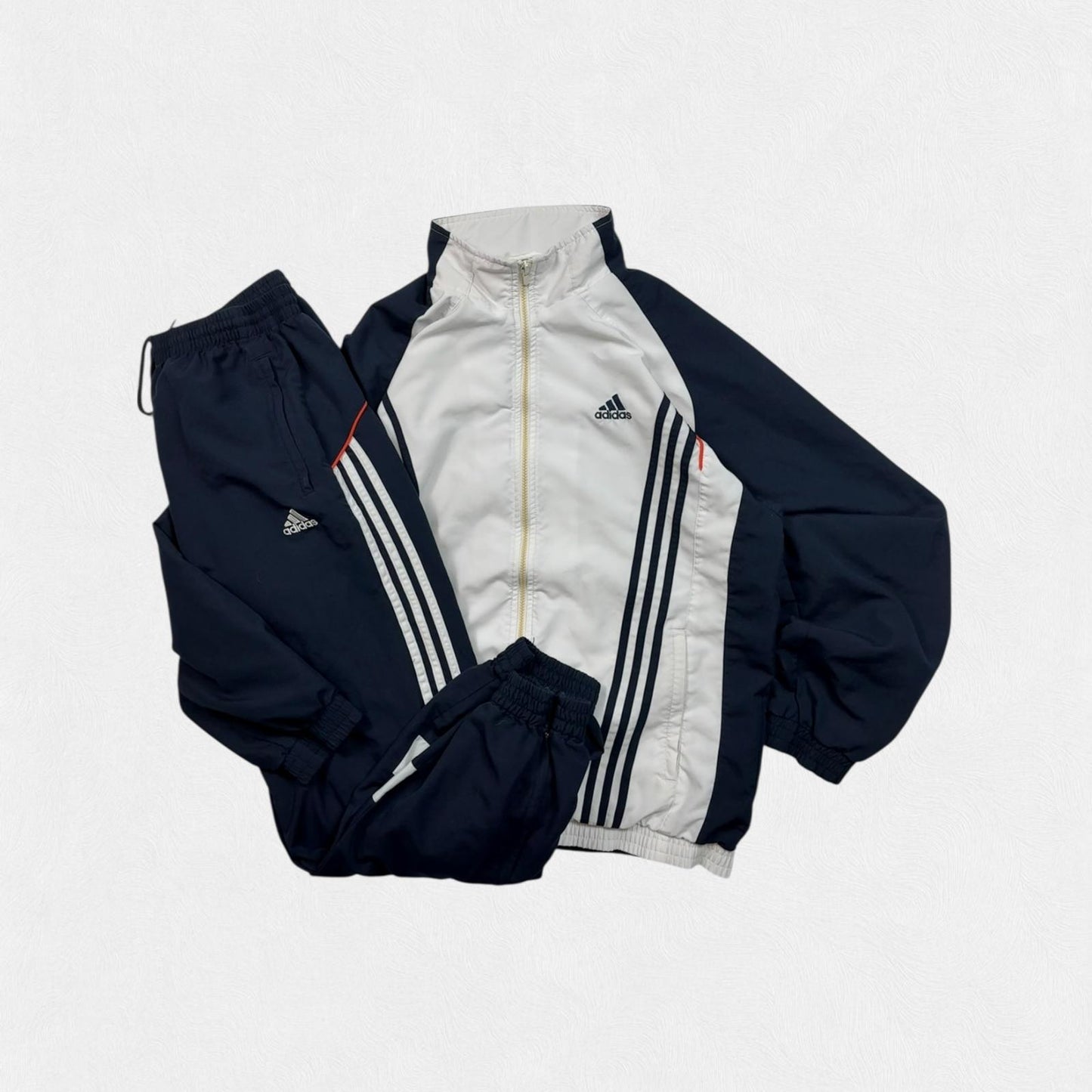 Vintage Adidas colour block tracksuit (L)