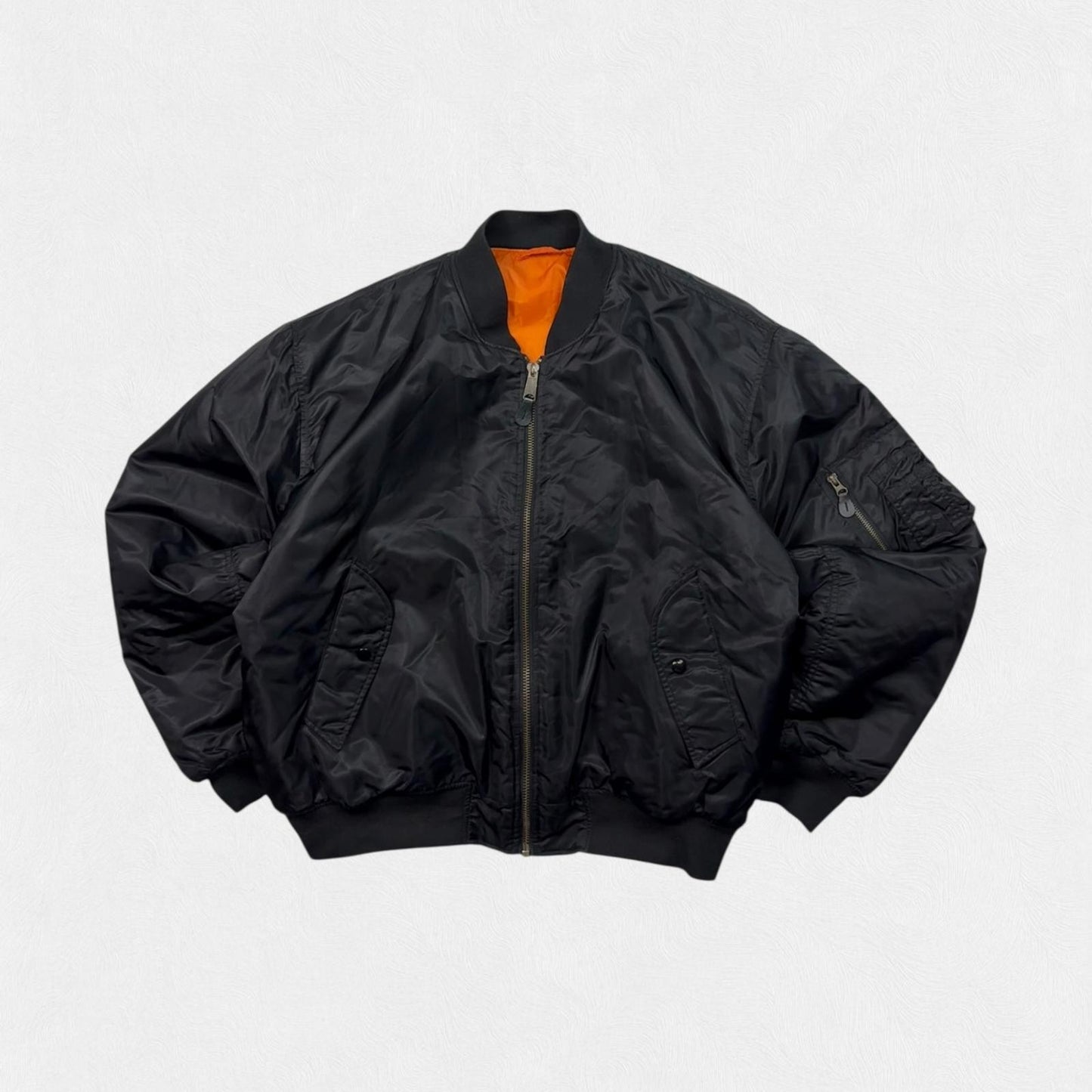 Vintage MA-1 Military bomber jacket (XXL)