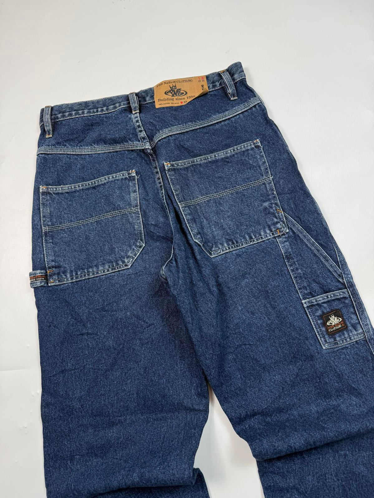 Vintage Y2K baggy hip hop carpenter jeans (W32)